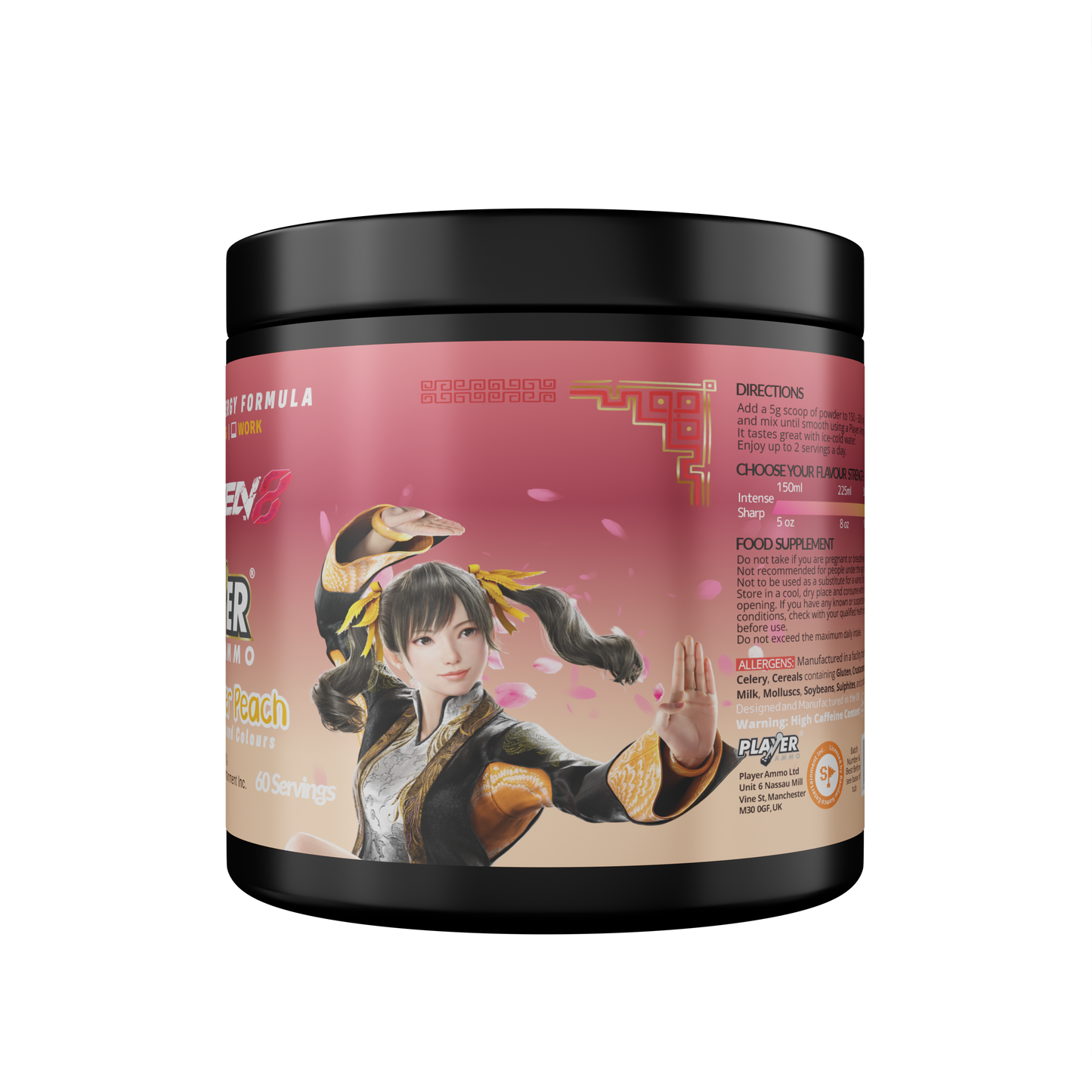 Panda Peach | Energy + Nootropic Tub