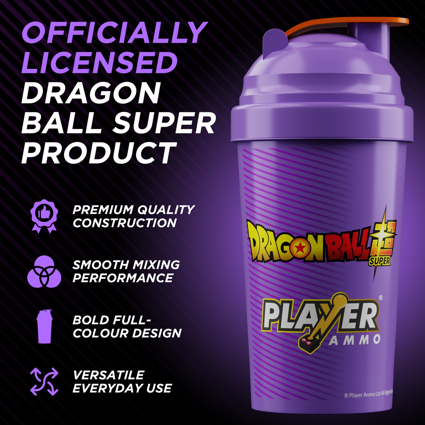 Beerus Purple Shaker