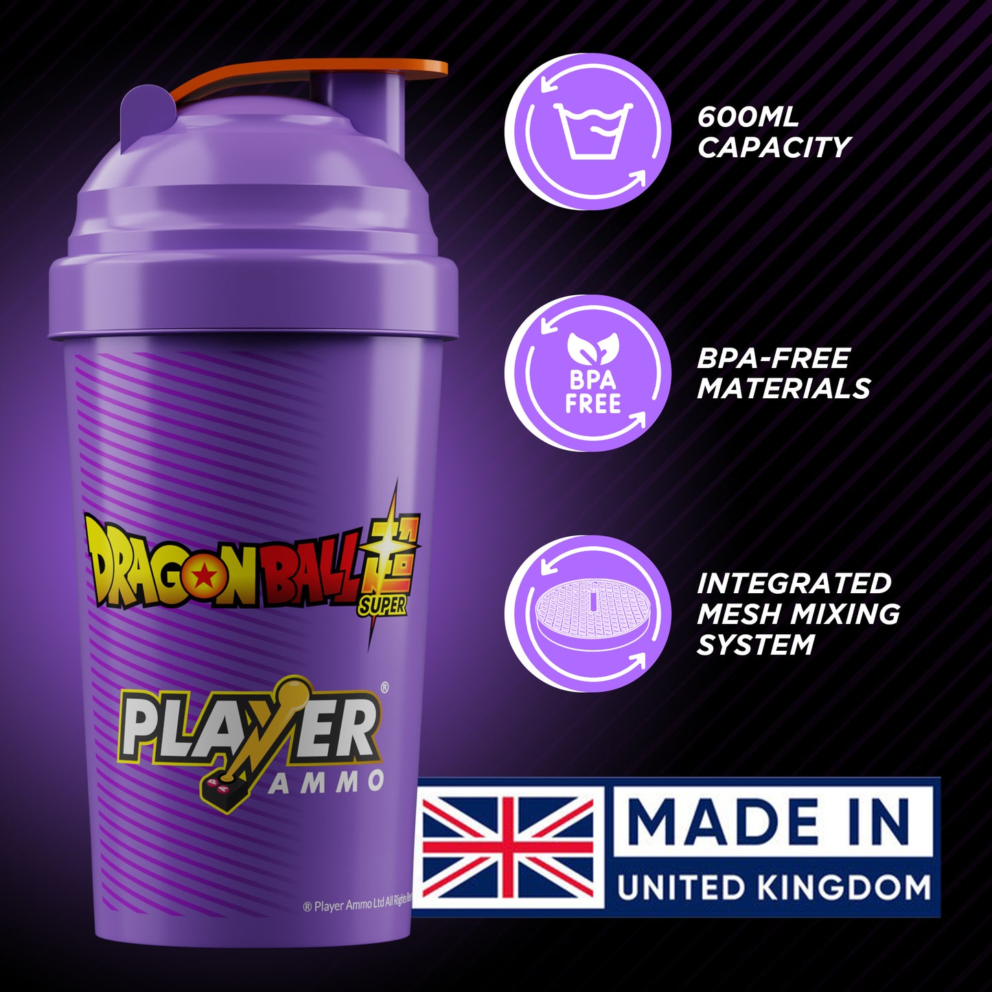 Beerus Purple Shaker