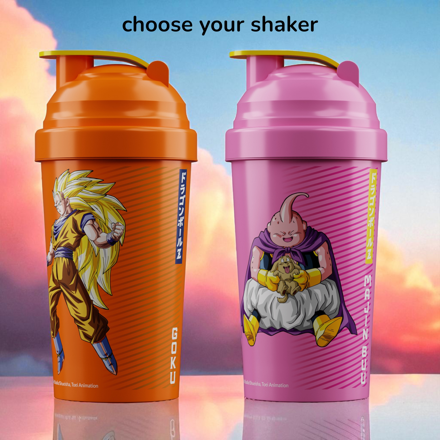 Dragon Ball Z Lemon Lime & Mint Surge Shaker Bundle
