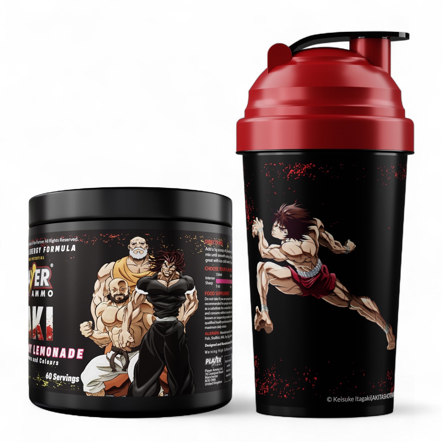 Baki Strawberry Lemonade Shaker Bundle