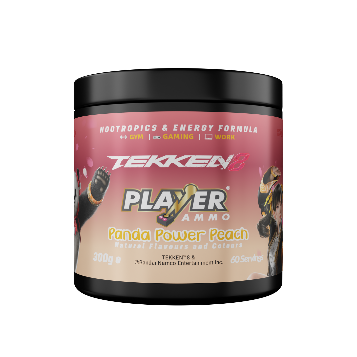 Panda Peach | Energy + Nootropic Tub