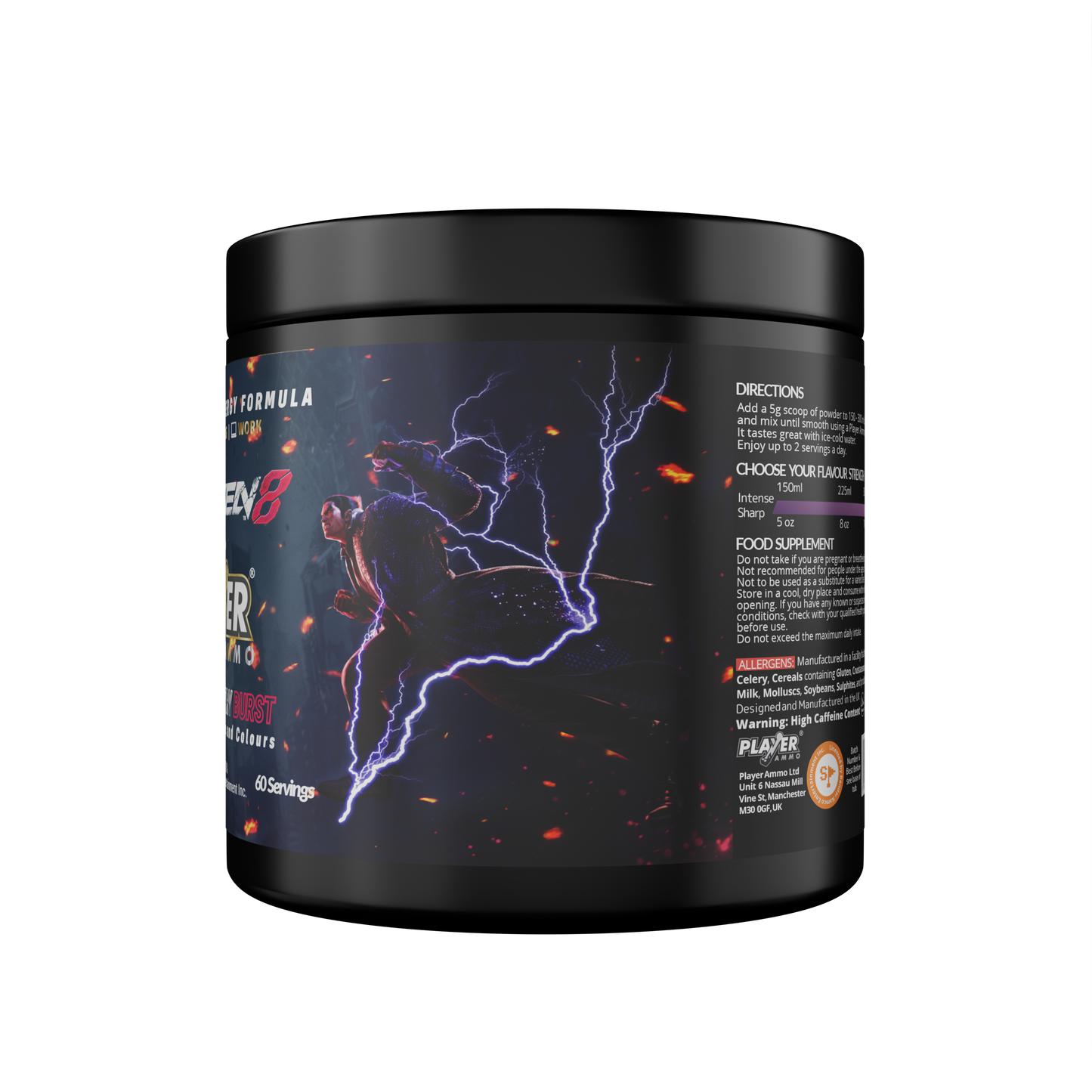 Electric Berry Burst | Energy + Nootropic Tub
